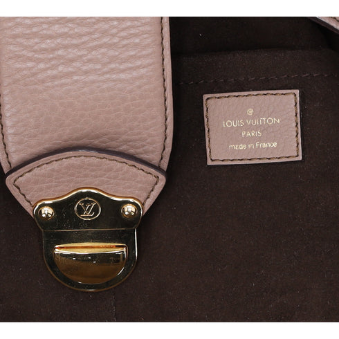 Louis Vuitton Monogram Mahina Solar PM Shoulder Bag M93445 Poudre Taupe Leather